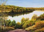 The North Saskatchewan River