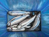 COOLER FULL OF FISH