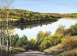 THE NORTH SASKATCHEWAN RIVER - SOLD